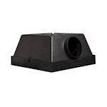 Aircobox 590x590 aansl. Ø 200mm (met traverse)