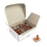 Wago 221 lasklem 3-voudig 0,2-4mm² (bestellen per 50)