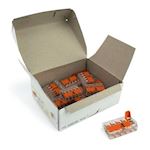 Wago 221 lasklem 5-voudig 0,2-4mm² (bestellen per 25)