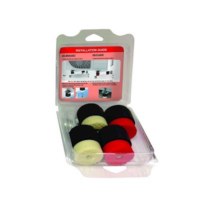 Soleco trillingdempers set rood (set à 4 stuks) 70-120 KG