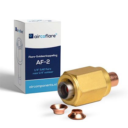 Aircoflare AF-2 Flare-Soldeerkoppeling 1/4