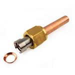 Aircoflare AFS-2 Flare-Perskoppeling 1/4 - L=6cm