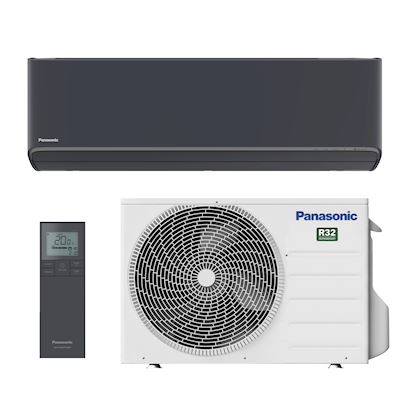Panasonic Wandunit Etherea Mat Zwart - KIT - 4,2 kW