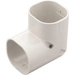 Inaba Denko SC-140-I lange stijgende bocht 90 gr - Ivoor