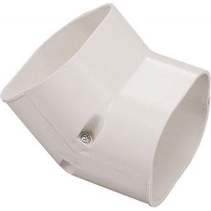 Inaba Denko SCF-140-I stijgende bocht 45 gr - Ivoor