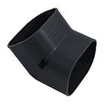 Inaba Denko SCF-77-A stijgende bocht 45 gr - Antraciet