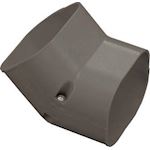 Inaba Denko SCF-77-B stijgende bocht 45 gr - Bruin