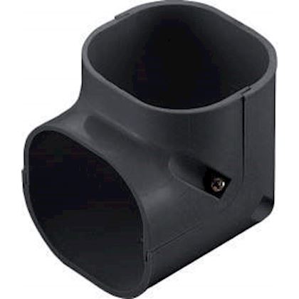 Inaba Denko SCM-77-K korte stijgende bocht 90 gr - Zwart
