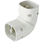 Inaba Denko SCS-77-W vers. stijgende bocht 45-90 gr - Wit