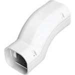 Inaba Denko SIF-77-W knik bocht - Wit