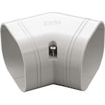 Inaba Denko SKF-77-W vlakke bocht 45 gr - Wit