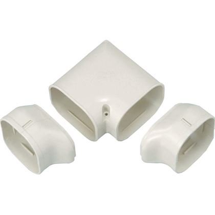 Inaba Denko SN-77-I gedraaide bocht 90 gr - Ivoor