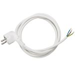 Aansluitsnoer met stekker 3G1,0 mm² - Wit 5M