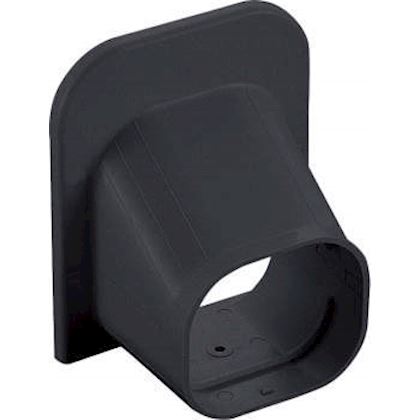 Inaba Denko SP-77-K wand-plafond eindstuk - Zwart