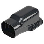 Inaba Denko SW-140-A muur afdekkap - Antraciet
