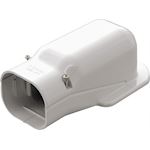 Inaba Denko SW-77-W muur afdekkap - Wit