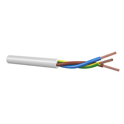 Aansluitkabel VMvL - Eca - Wit - 3x1,50mm² - 100m