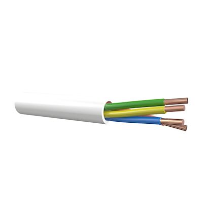 Thermostaatkabel Yr - Dca - Wit - 4x0,8mm - 100m